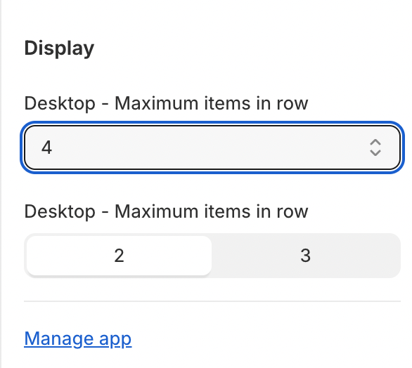 Display Settings