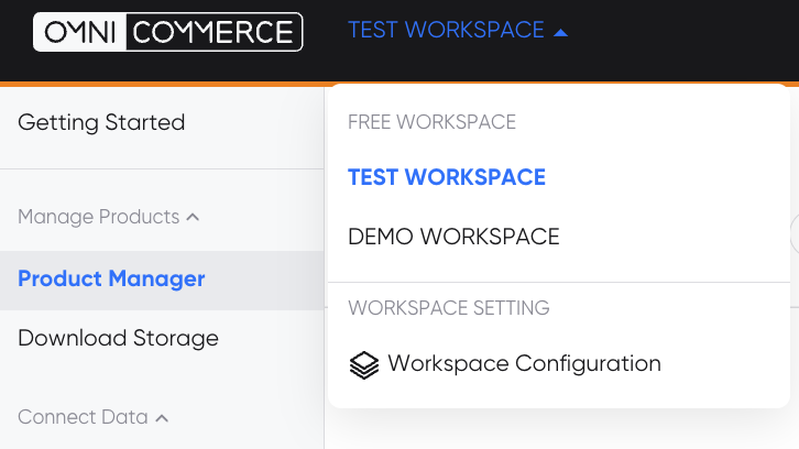 TestWorkspace 정보설명